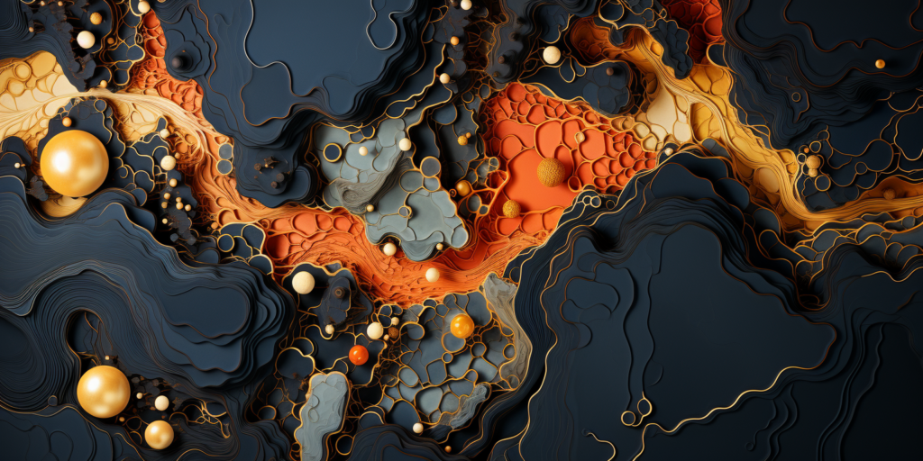 X-Ray topology of lava flow